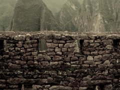 Machu Picchu Wall